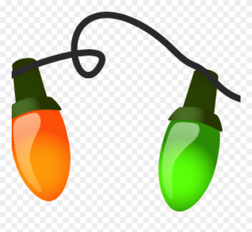 Christmas Lights Clipart Free Christmas Lights Border - Christmas Tree Lights Clipart - Png Download
