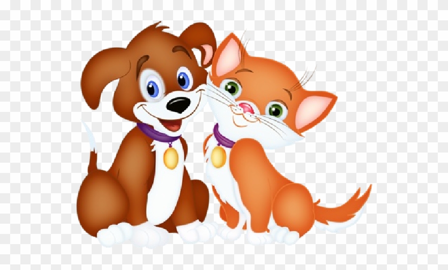 Dog - Animated Dog And Cat Clipart