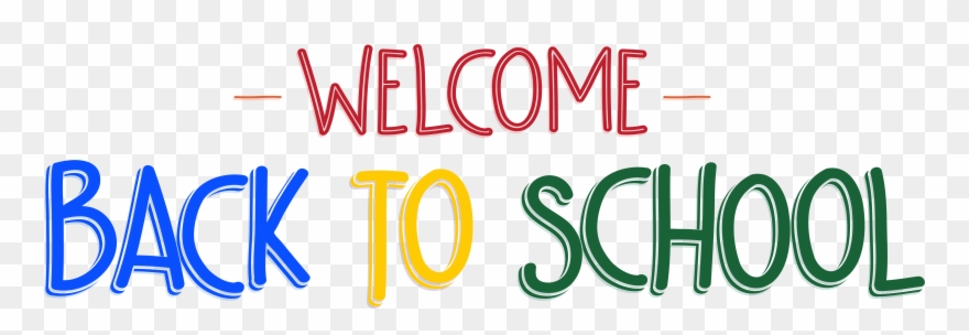 First Day Of School Welcome Back Clipart