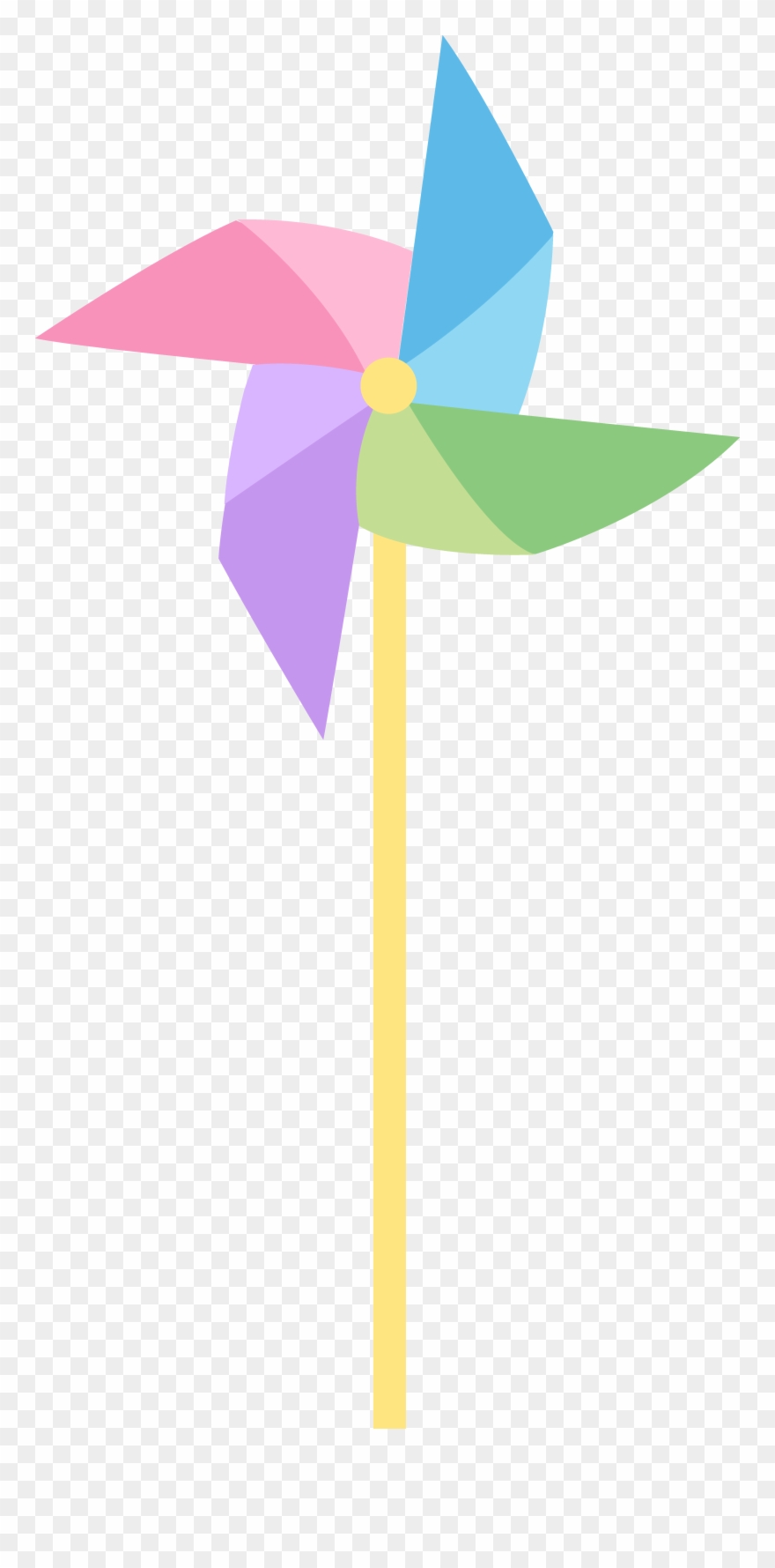 Clip Arts Related To - Pinwheel Clipart - Png Download