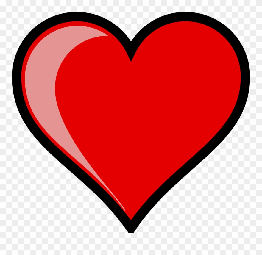 Free Heart Clip Art - Heart Clipart - Png Download