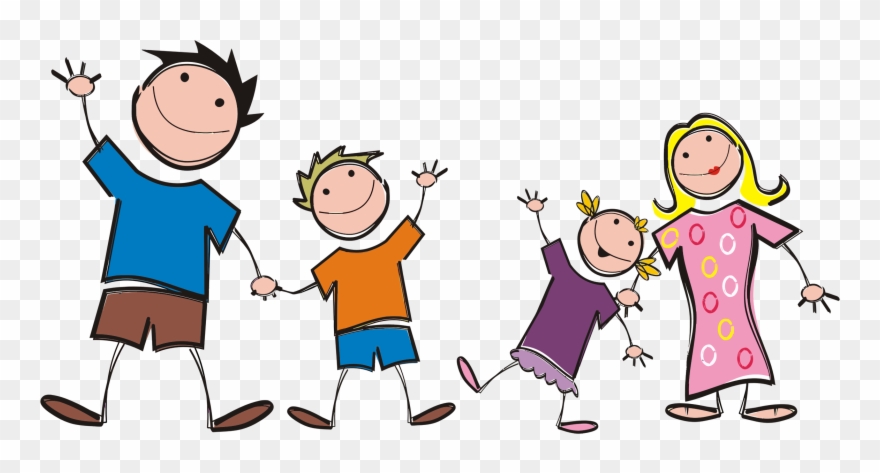 More From My Site - Family Cartoon Transparent Background Clipart