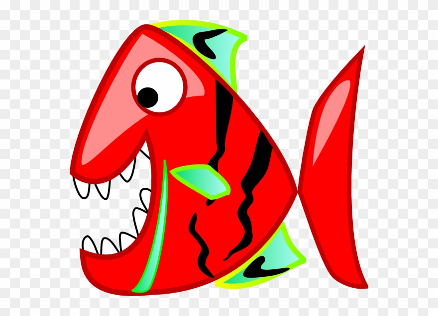 Red Fish Cliparts - Red Fish Clipart - Png Download