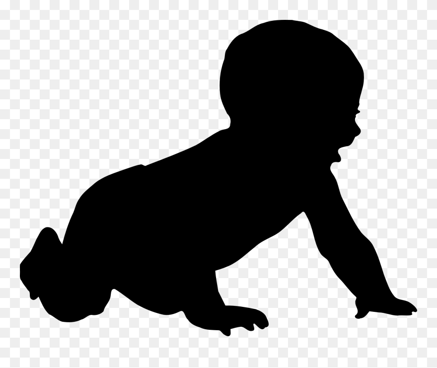 Baby Images Mobile - Baby Silhouette Clipart