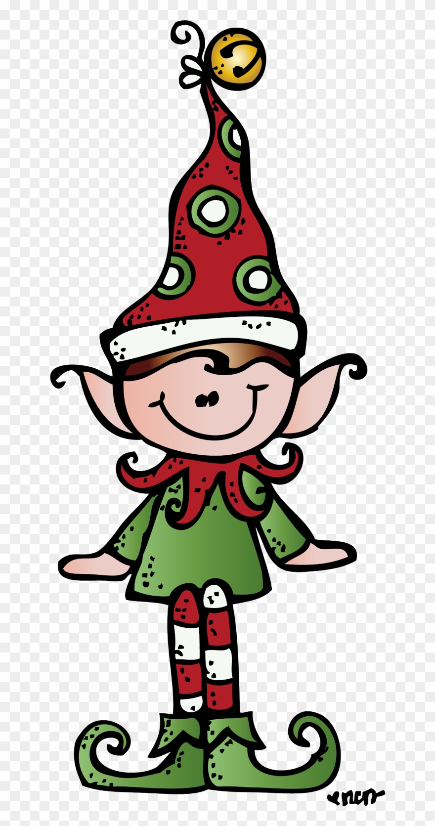 Vector Royalty Free Library Christmas Fair Clipart - A-z Of Elf Wishes - Png Download