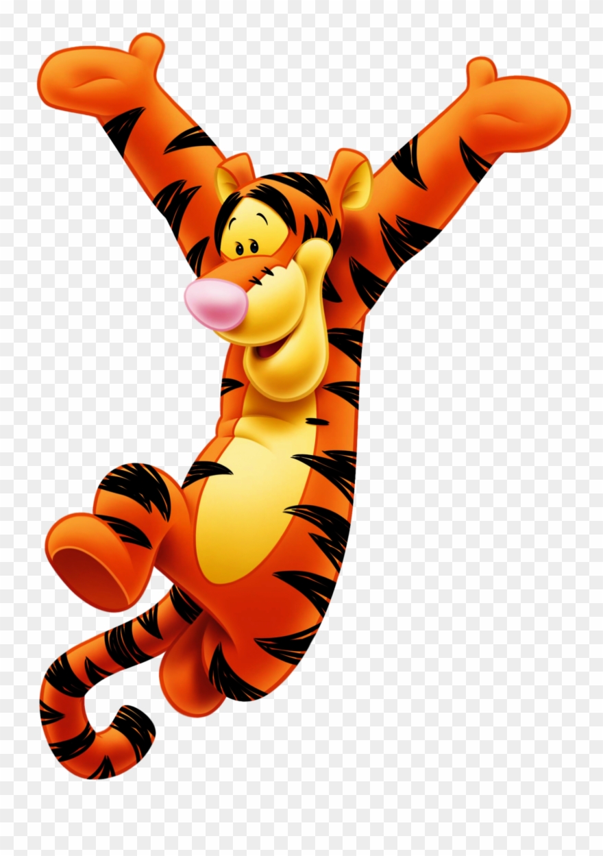 Pooh Cliparts - Tigger Winnie The Pooh - Png Download