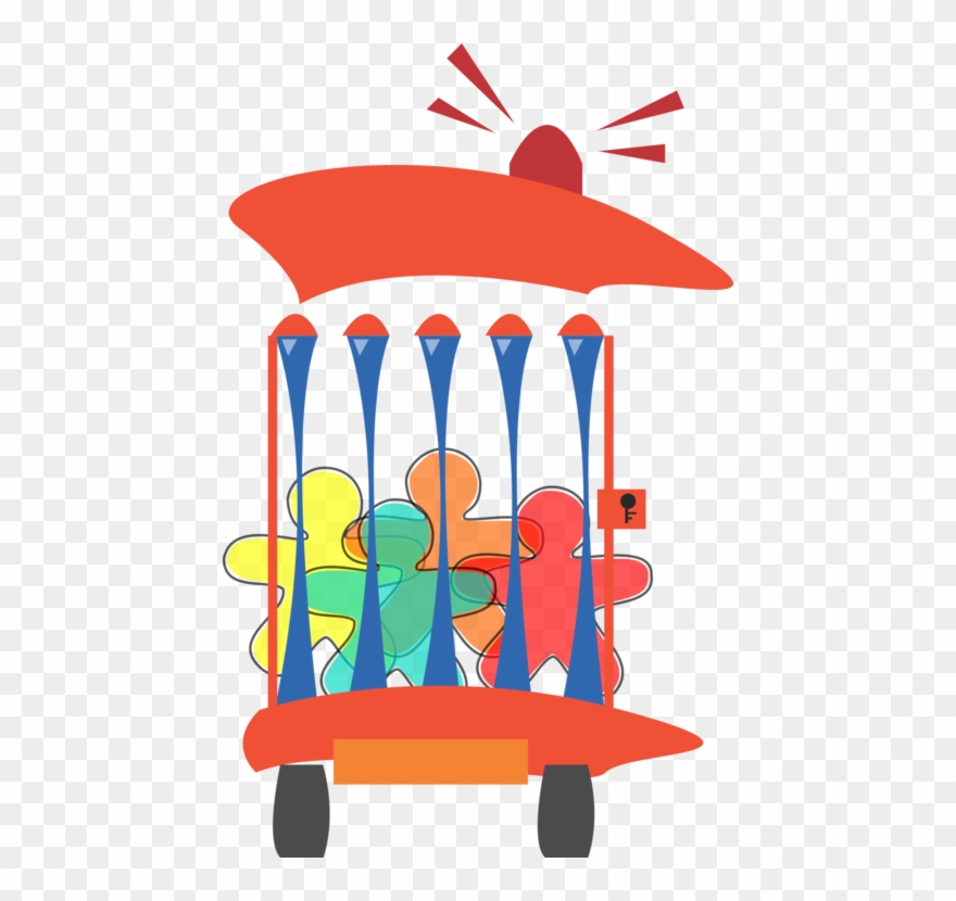 Car Wash Prison Cell Police - Prisoner Cartoon Jail Clipart