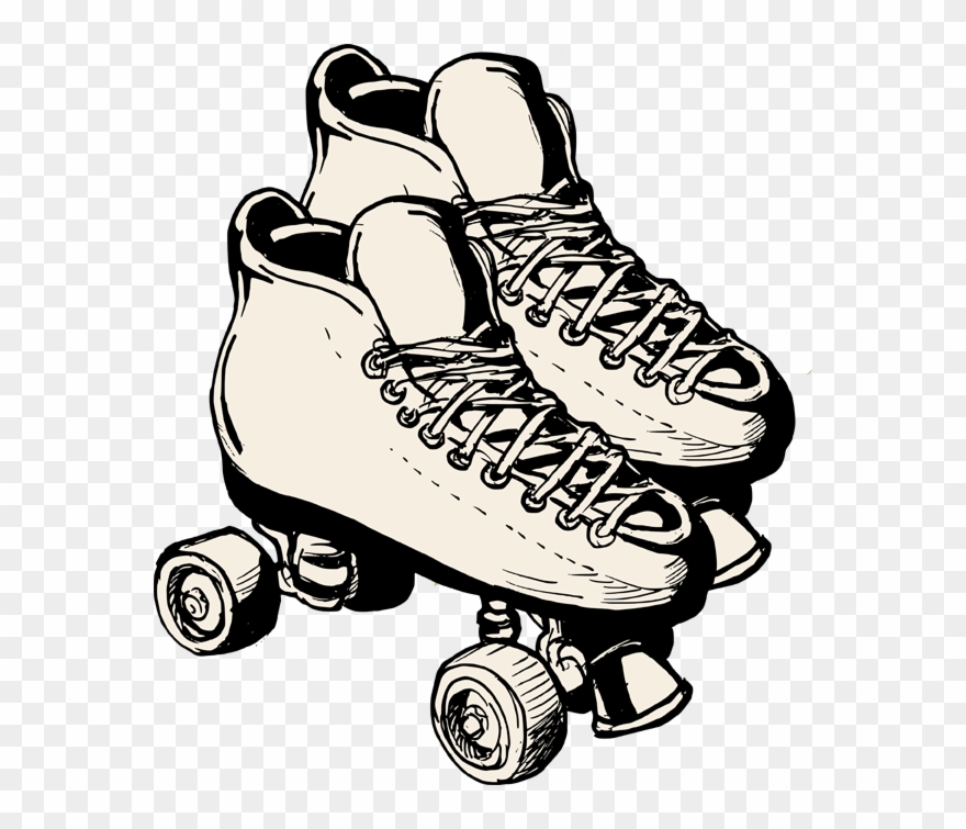 Gallery For Clip Art Free Roller Skating - Roller Skates Clip Art - Png