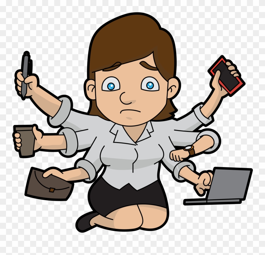 Lawyer Clipart Legal Advice - Time Management Cartoon - Png Download