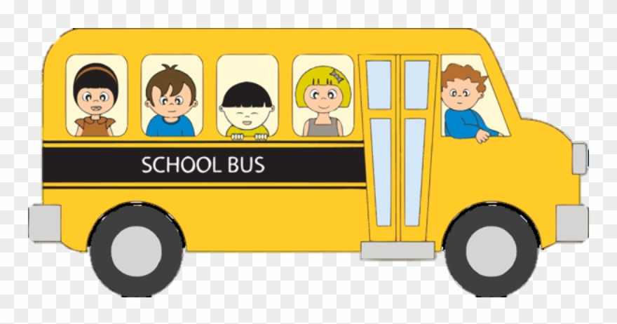 Side View Graphic Royalty Library Techflourish Van - School Bus Clipart - Png Download