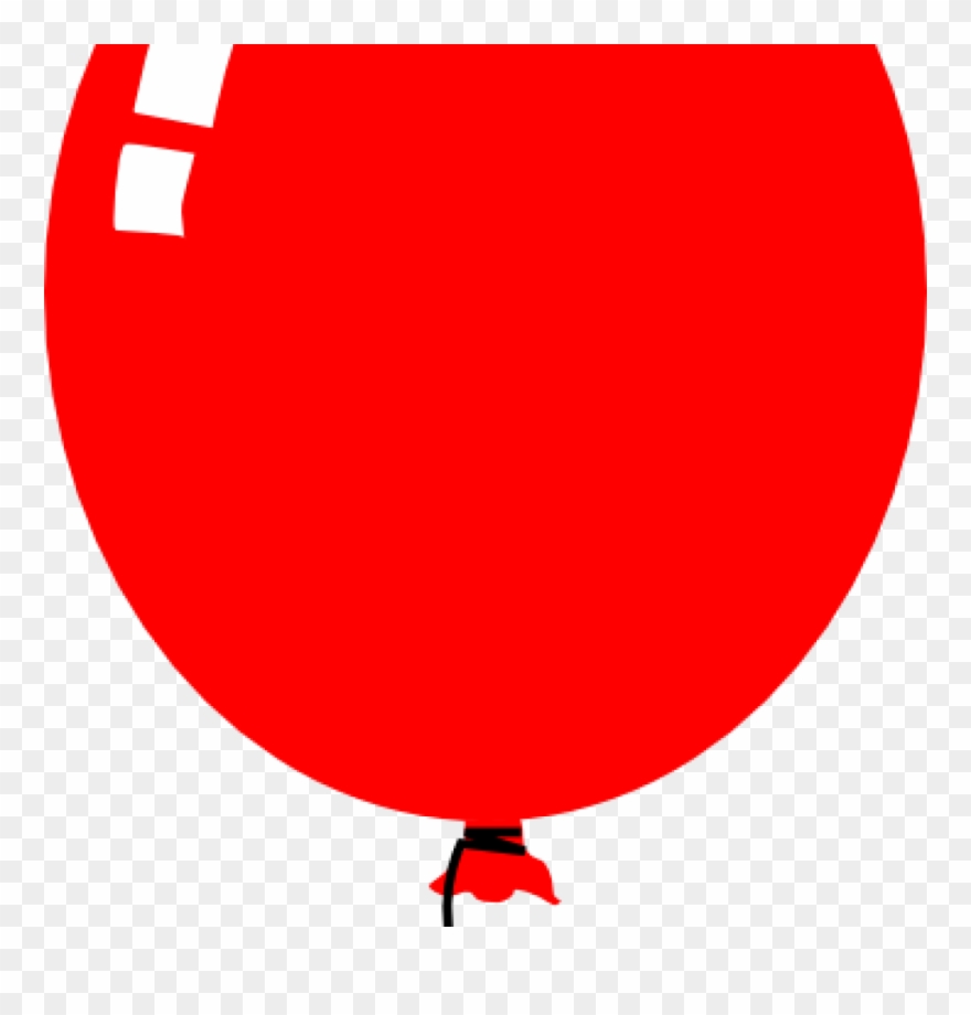Red Balloon Clipart Red Balloon Clip Art At Clker Vector - Balloon Clip Art - Png Download