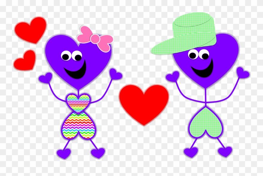 Kids Clipart Valentine - Happy Valentine's Day My Family - Png Download