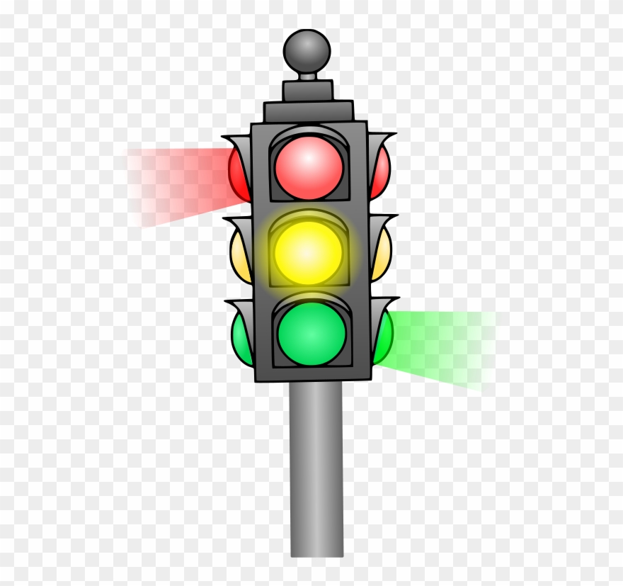 Stop Light Clipart - Traffic Light Clipart Transparent Background - Png Download