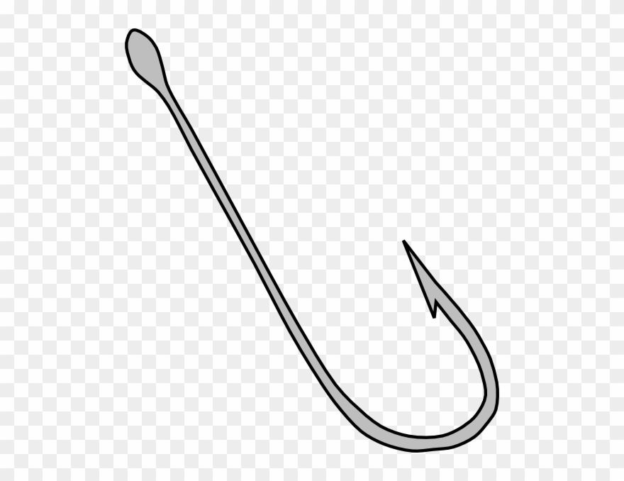 Clip Royalty Free Download Clipart Fishing Hook - Png Download