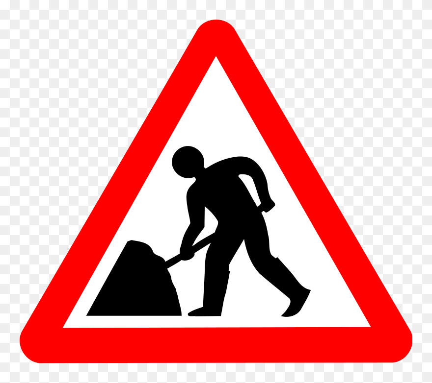 Free Stop Sign Printable, Download Free Clip Art, Free - Man At Work Sign - Png Download