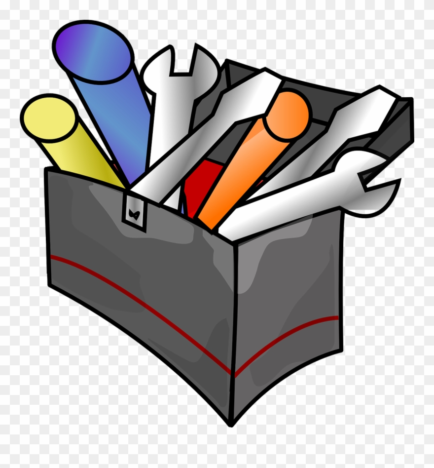 Tool Box Clip Art At Clker Co - Tools Clipart Transparent - Png Download