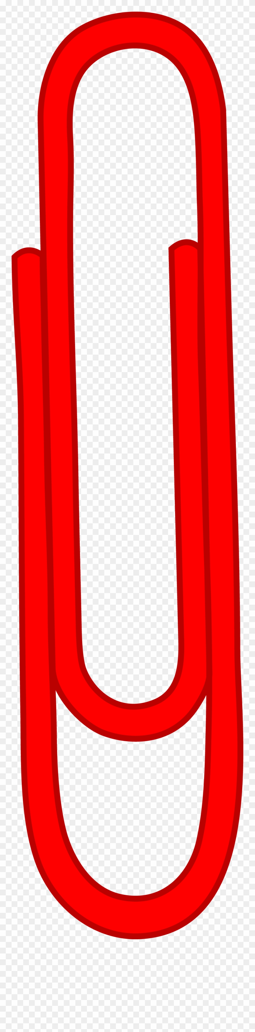 Paper Clip Art Free Clipart Panda - Red Paper Clip Icon Png Transparent