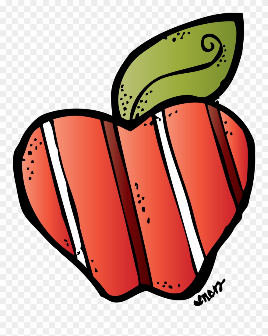 Melonheadz Pencil Clipart - Melonheadz Apple Clipart Png Transparent Png