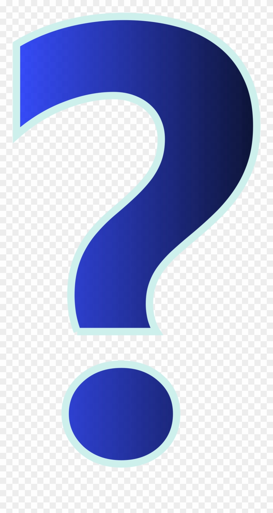 Purple Question Mark Clip Art Free Clipart Images - Ponto De Interrogação Desenho - Png Download