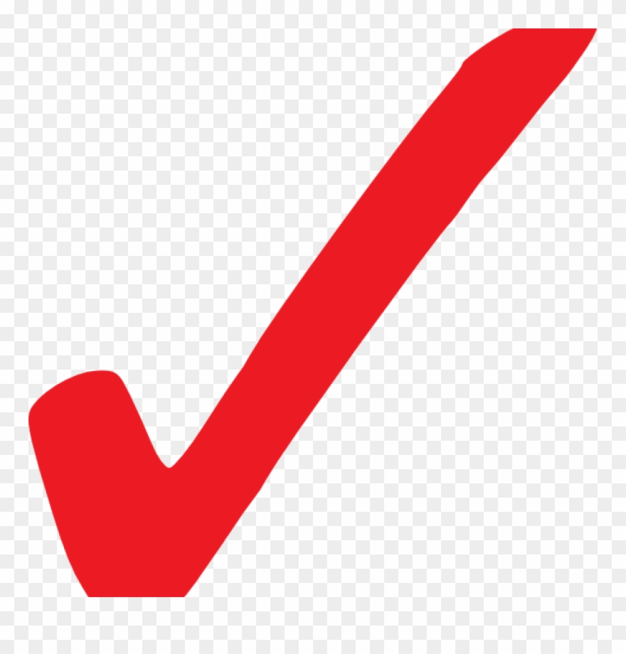 Check Mark Clip Art Free Simple Red Checkmark Clip - Red Check Icon Png Transparent Png