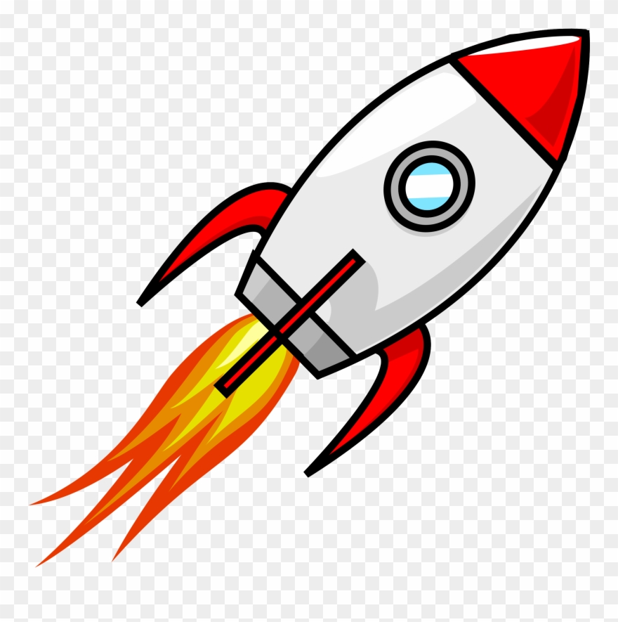 Rocket-312767 - Cartoon Rocket Clipart