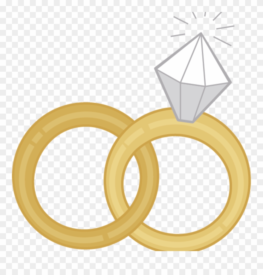 Wedding Ring Clip Art Free Wedding Rings Clipart School - Wedding Ring - Png Download