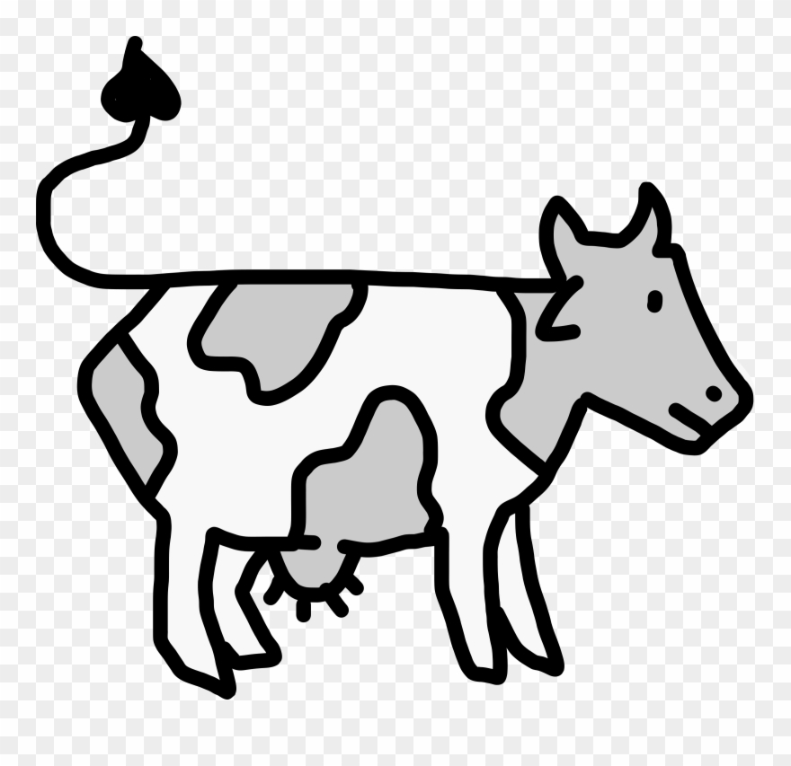 New 2018 Images Cow Vector Free Download - Cartoon Cow Clipart