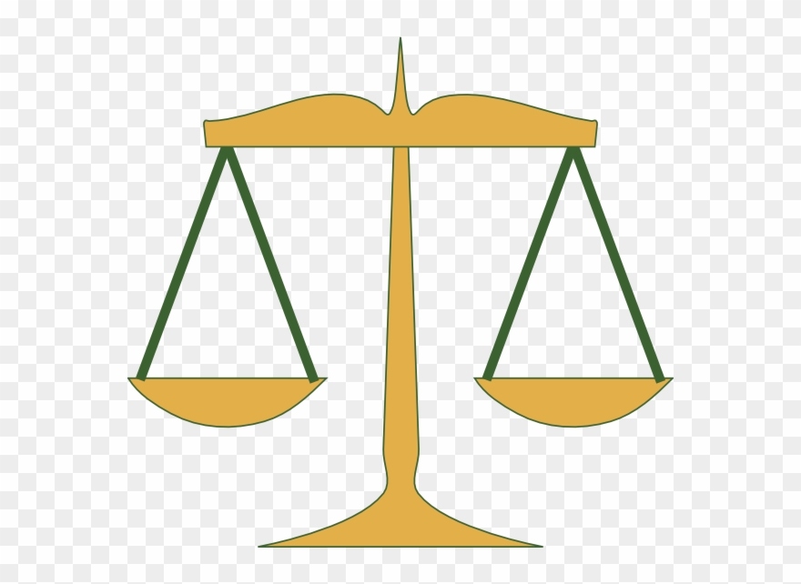 Judge Scale Clip Art - Png Download