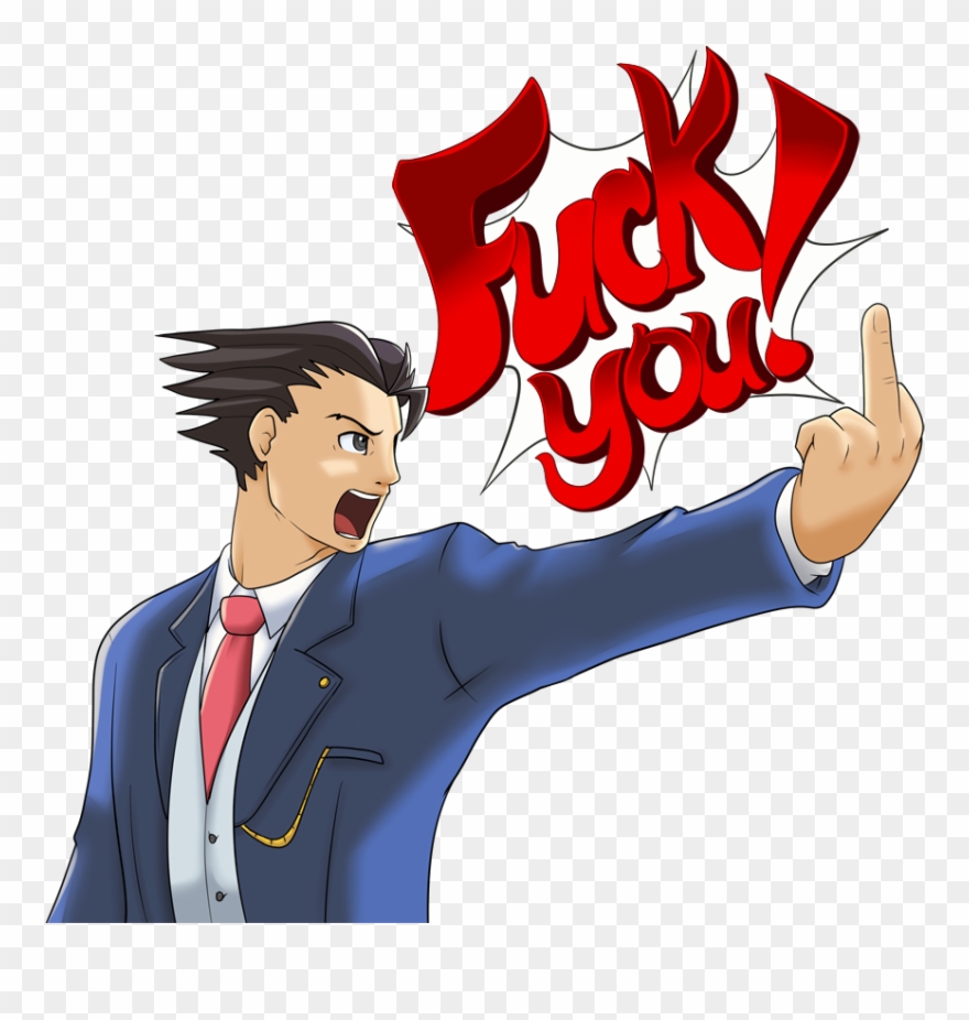 Ace Attorney Clipart Objection - Ace Attorney Objection Meme - Png Download