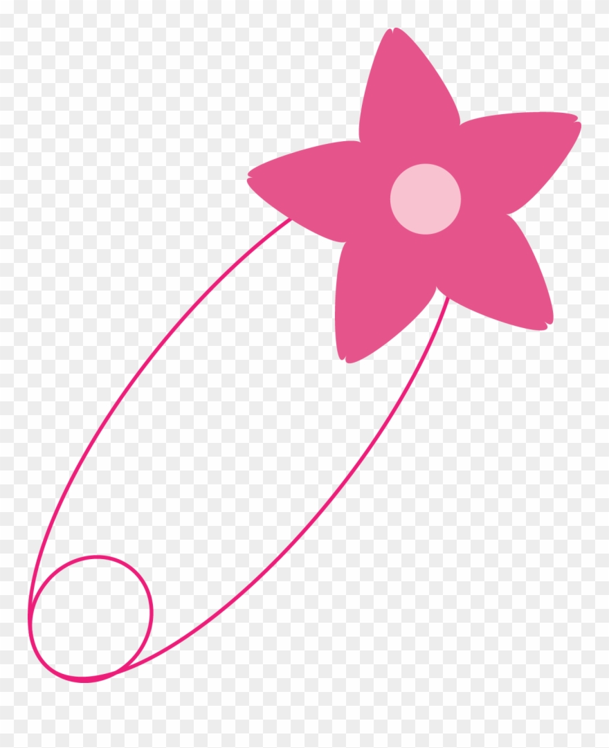 Photo By @daniellemoraesfalcao - Pink Baby Safety Pin Clipart