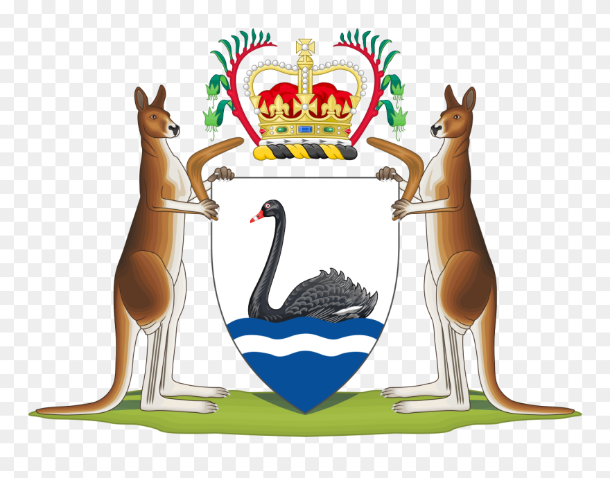 Image Freeuse Supreme Of Western Australia Wikipedia - Western Australia Coat Of Arms Clipart