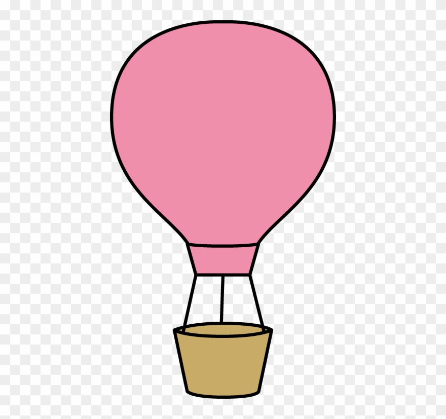 Pink Hot Air Balloon Hot Air Balloon Clipart, Clip - Pink Hot Air Balloon Clipart - Png Download
