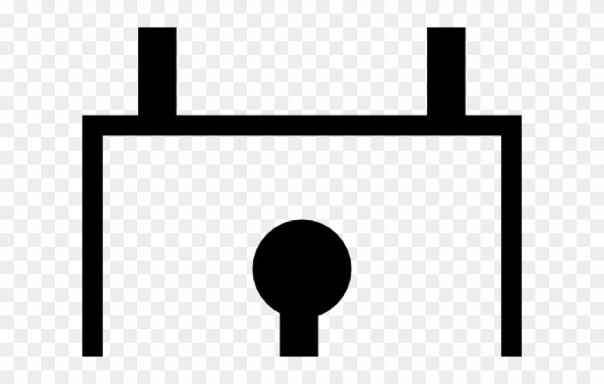 Lock Clipart Clip Art - Clip Art Lock Outline - Png Download