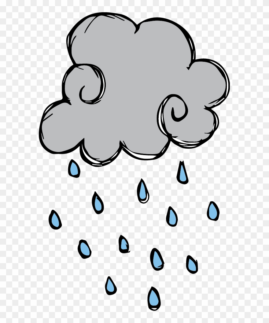 Melonheadz Rain Clipart