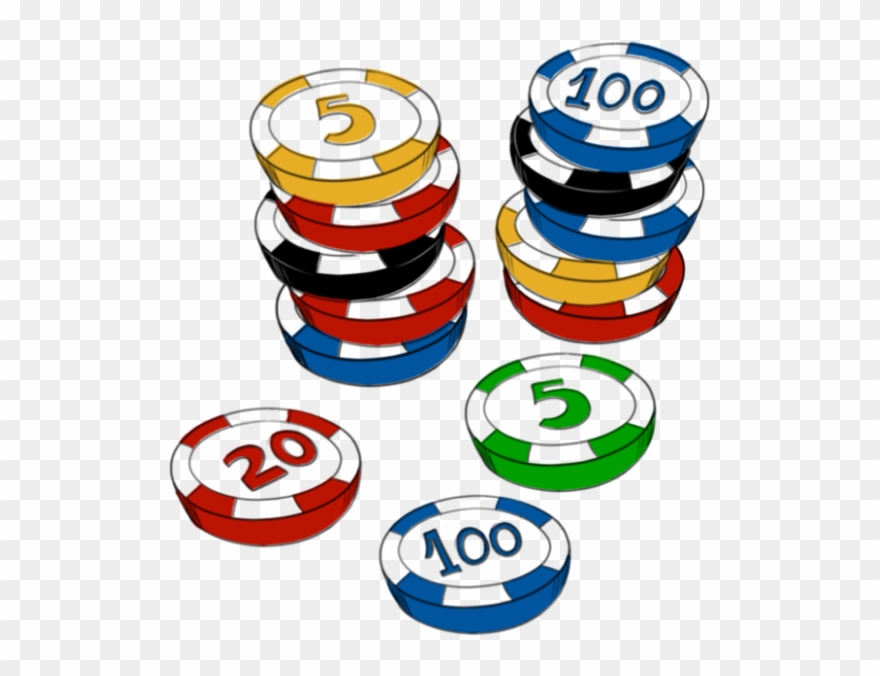 Free Clipart - Casino Chips Clip Art - Png Download