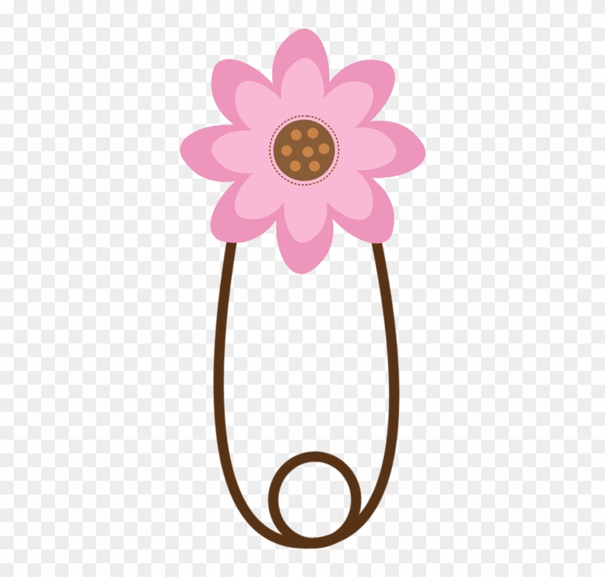 Baby Girl Safety Pin Clip Art Tarjetas De Niños, Nacimiento, - Imágenes De Hello Kitty Bonitas - Png Download
