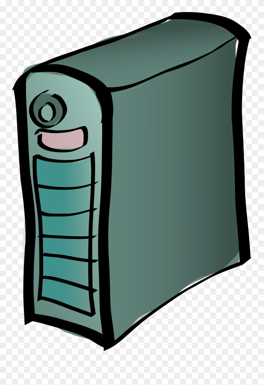 Scribley Pc Clip Art - Server - Png Download