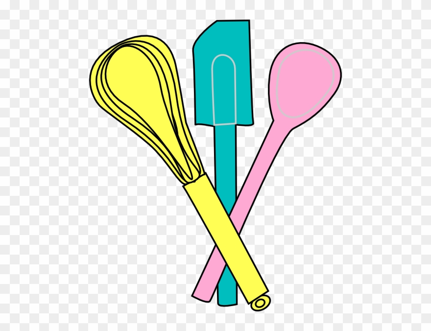 Baking Utensils Clip Art At Clipartimage - Baking Tools Clip Art - Png Download