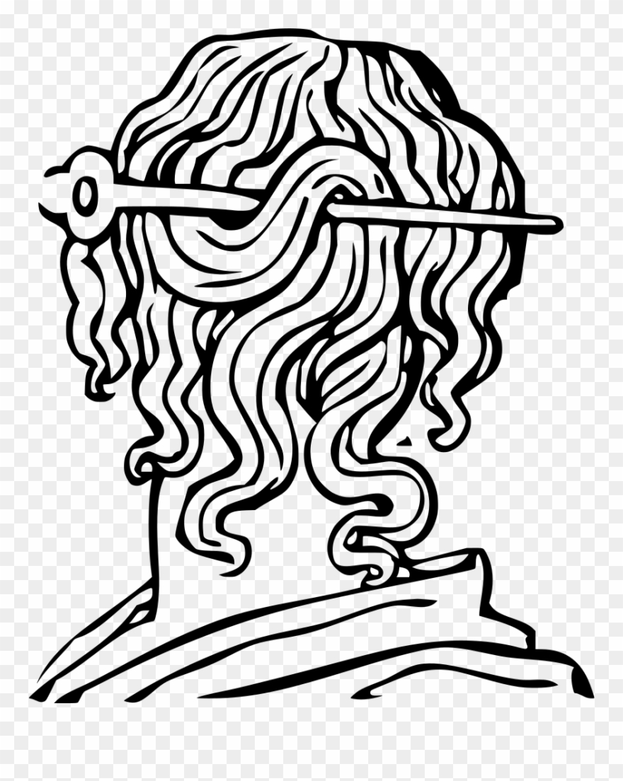 Free Grecian Hairdressing 16 - Illustration Clipart
