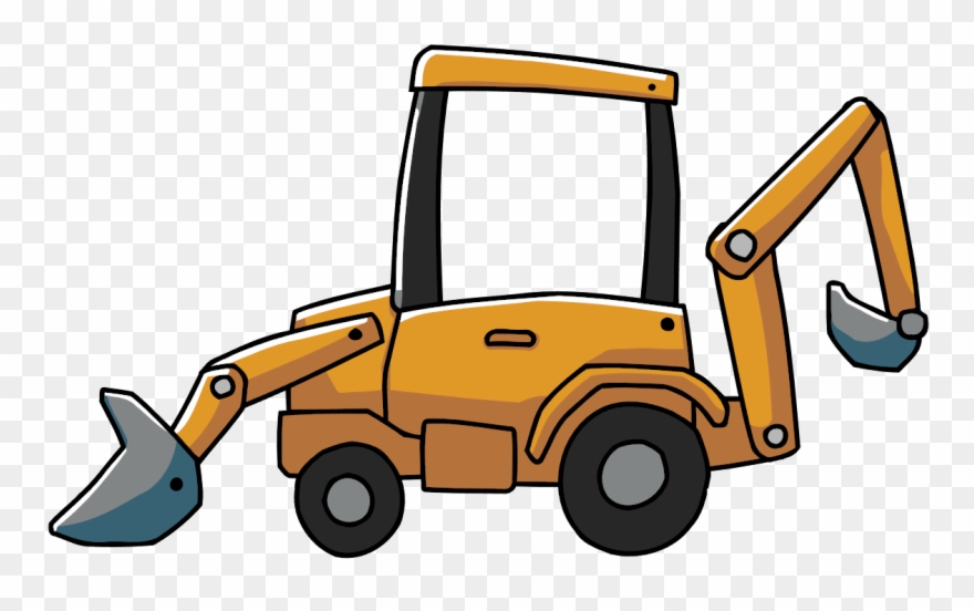 Backhoe Clipart 19 Backhoe Jpg Library Download Huge - Back Hoe Clip Art - Png Download