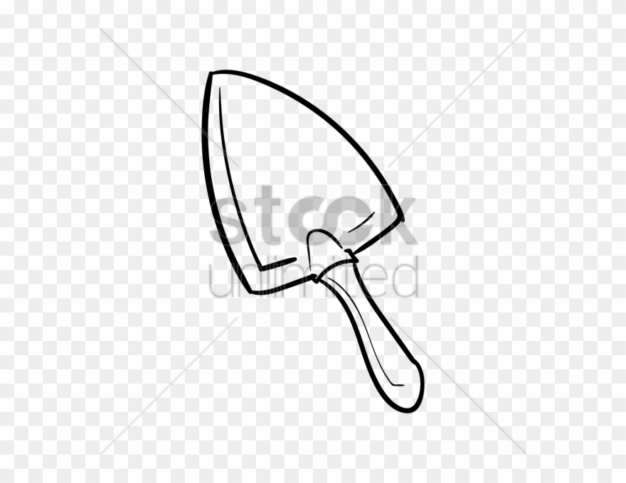 Svg Stock Trowel Drawing At Getdrawings - Vector Graphics Clipart