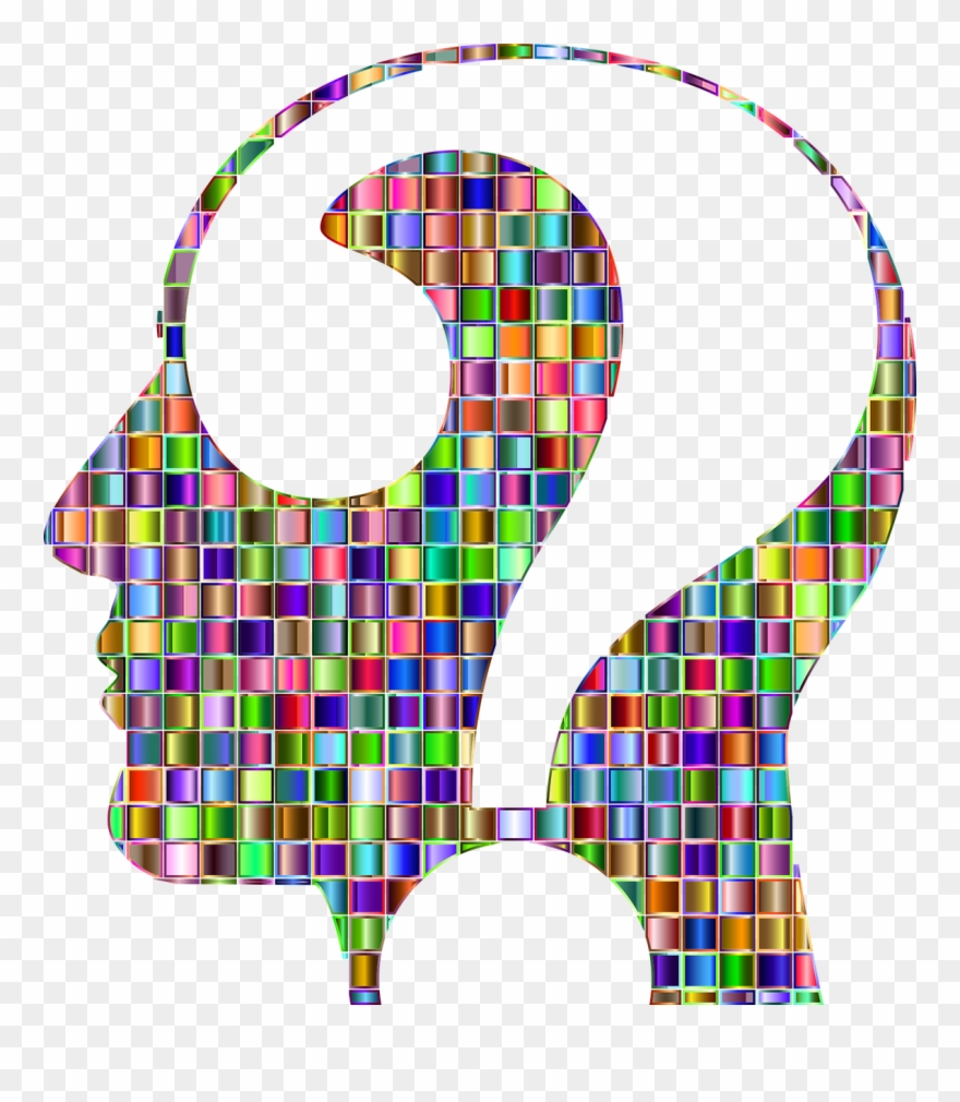 Open-ended Question Computer Icons Human Head Face - Colorful Question Marks Png Clipart