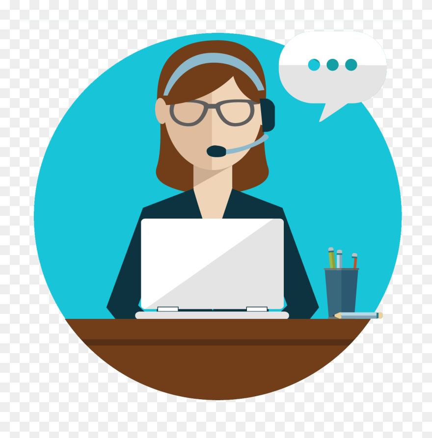 Clip Black And White Businessman Clipart Cute - Front Office Y Back Office - Png Download