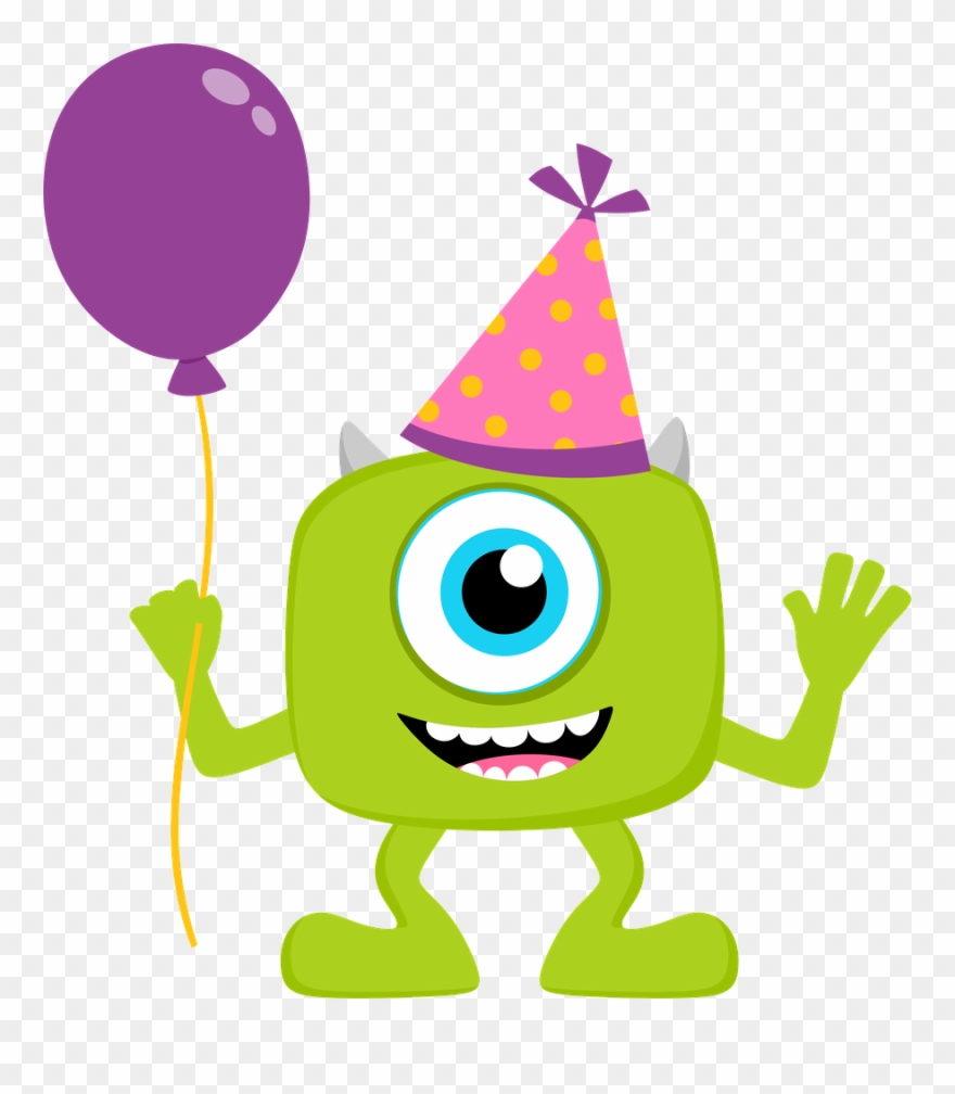 Monsters Inc Clip Art Free Clipart De Monster Party - Monster Inc Baby - Png Download