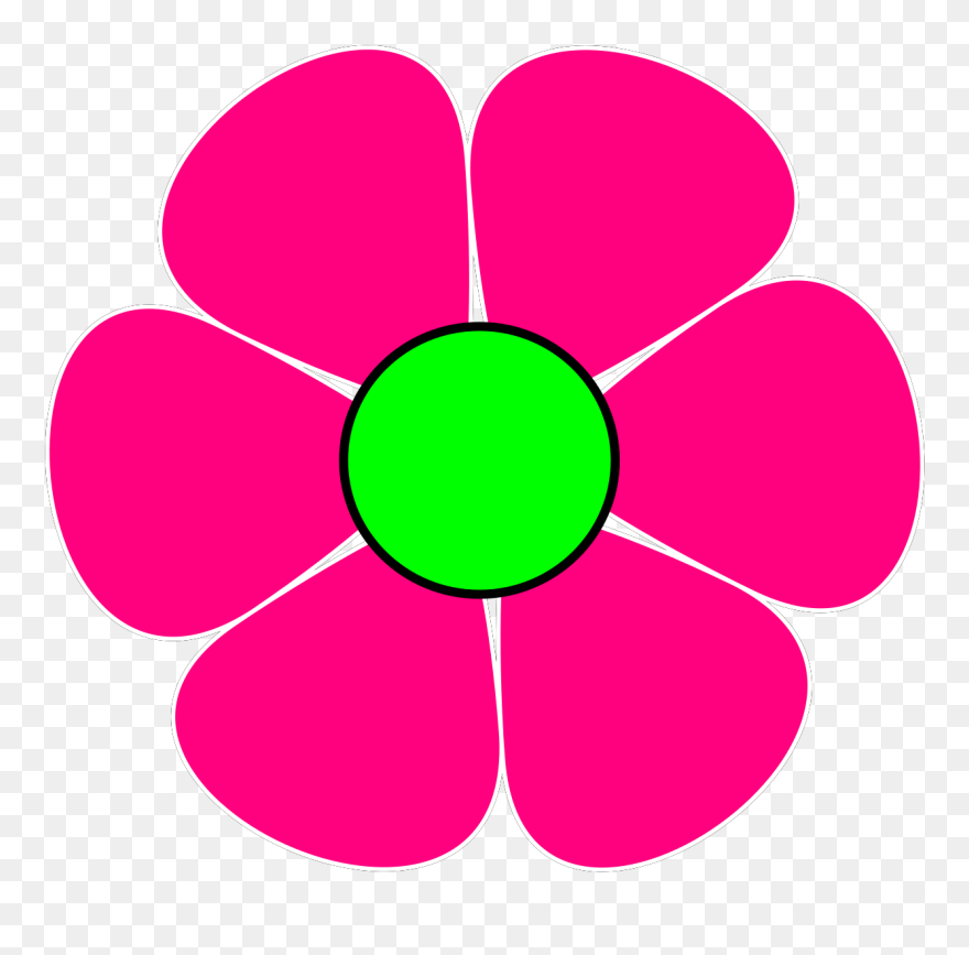 Cute Flower Clipart - Purple Flowers Clip Art - Png Download