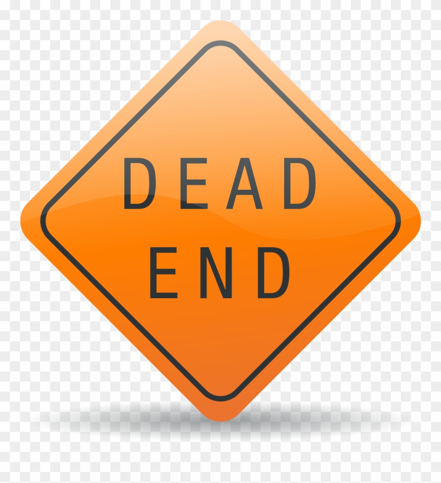 Dead-end Cliparts - Animated The End Sign - Png Download