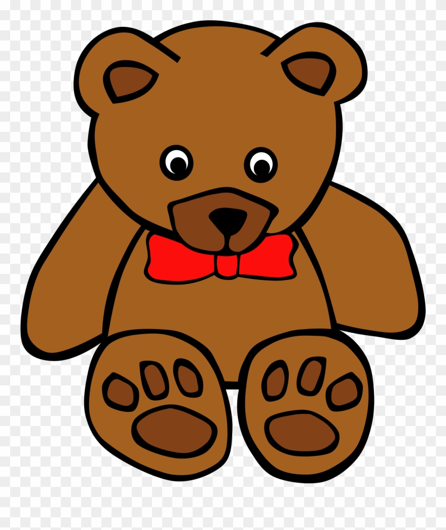 Teddy Bear Clipart Free Clipart Images - Teddy Bear Clipart - Png Download