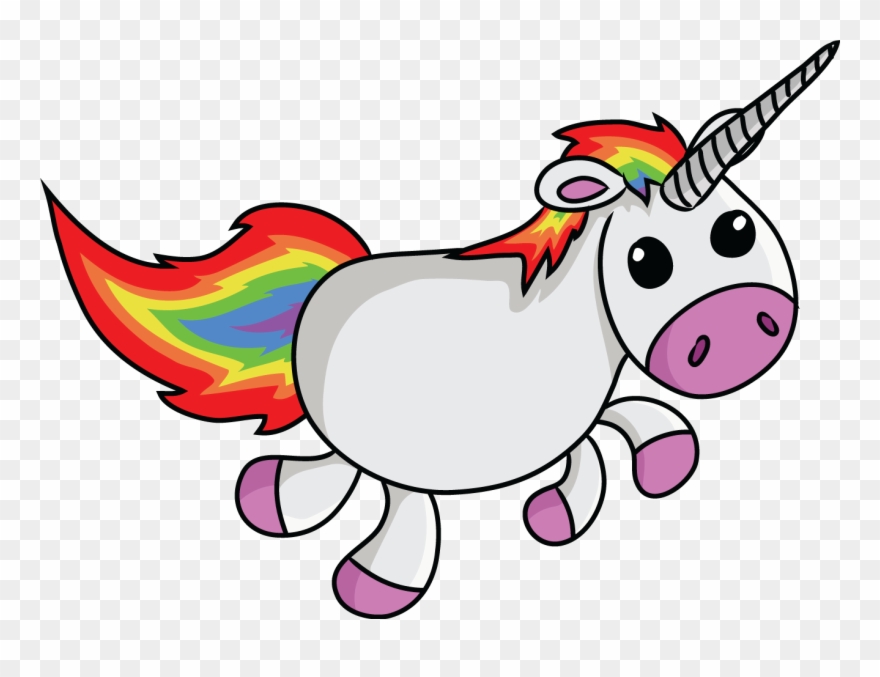 Start-up Whose Value Has Reached More Than One Billion - Cartoon Unicorn Transparent Background Clipart