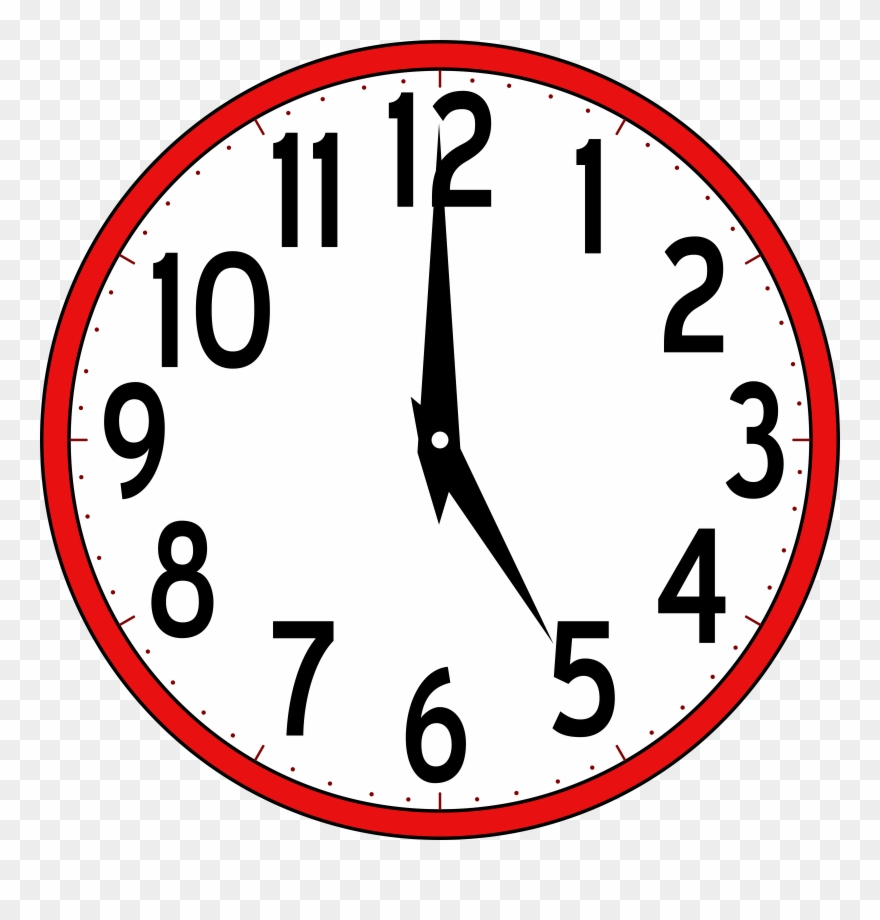 Clock Clip Art Black And White Free Clipart Images - Clock Clipart - Png Download