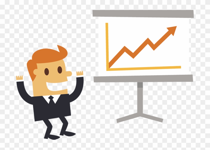 Cartoon Happy Businessman Hands Raised Up - Achievement Clipart Png Transparent Png